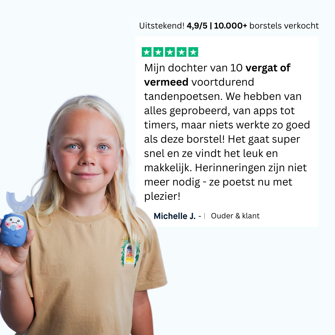 HomeVision HappySmile Kids | Maak tandenpoetsen leuk voor elk kind!
