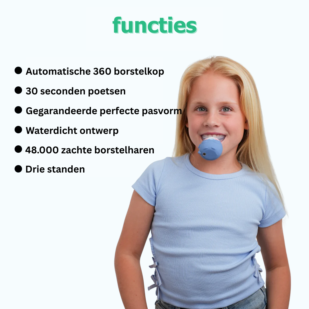 HomeVision HappySmile Kids | Maak tandenpoetsen leuk voor elk kind!